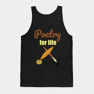 April - Poetry Month Tank Top